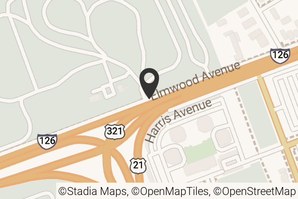 Map with location marker