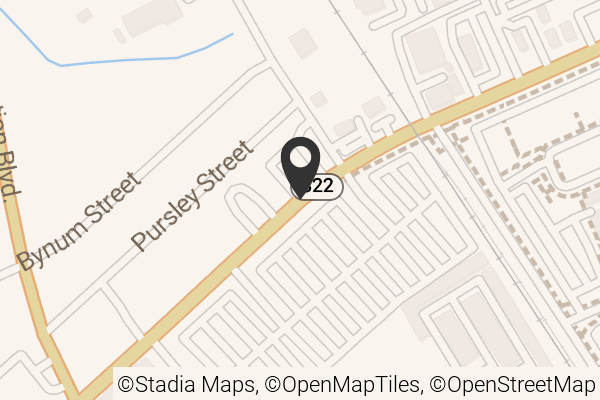 Map with location marker