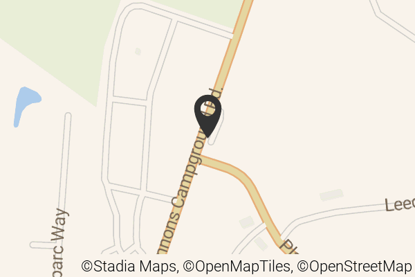 Map with location marker