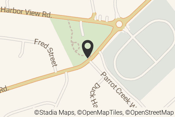 Map with location marker