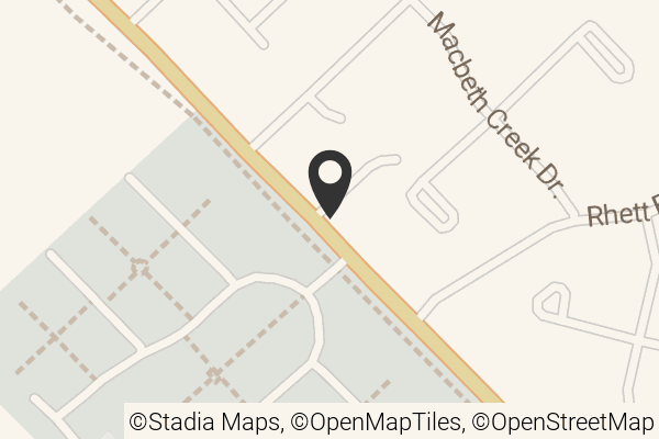 Map with location marker