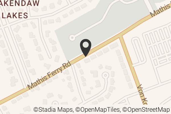 Map with location marker