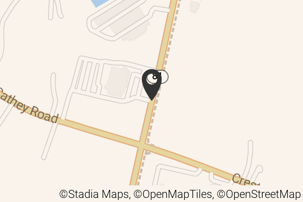 Map with location marker