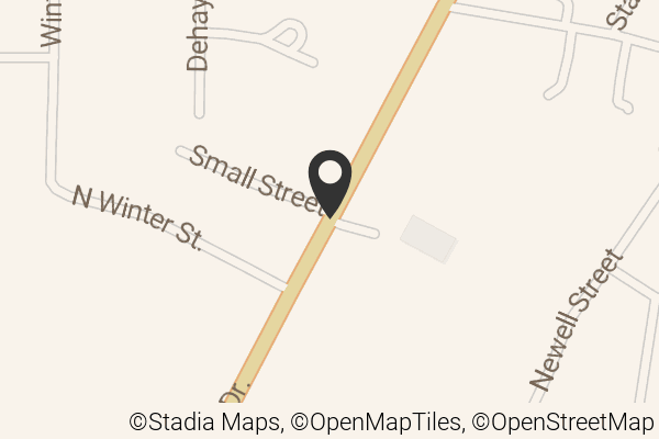 Map with location marker