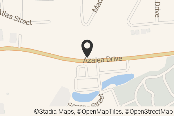 Map with location marker