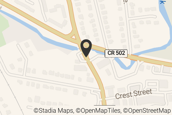 Map with location marker