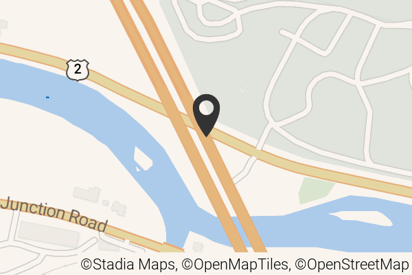 Map with location marker