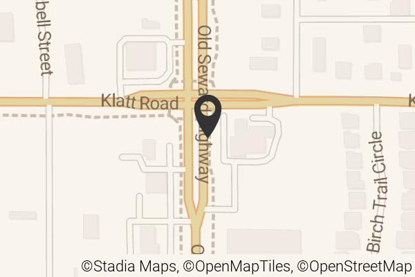 Map with location marker