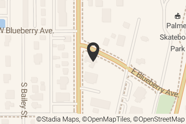 Map with location marker