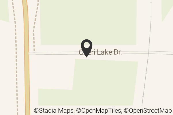 Map with location marker