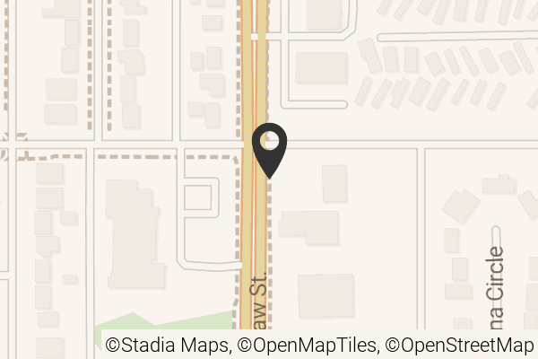 Map with location marker