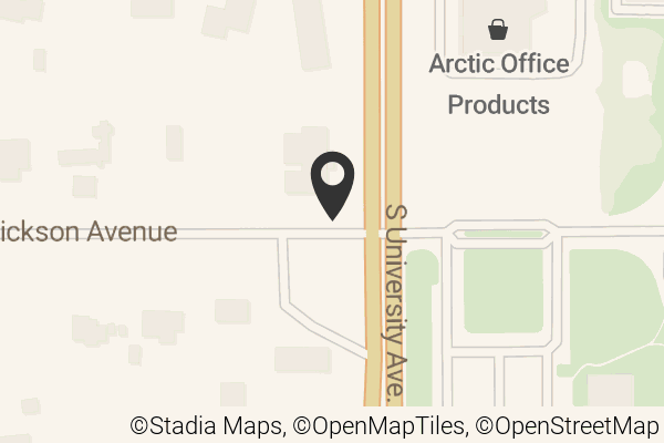 Map with location marker