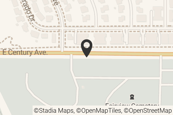 Map with location marker