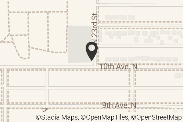 Map with location marker