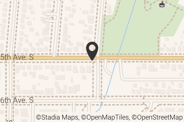 Map with location marker