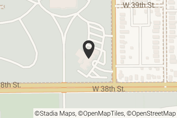 Map with location marker