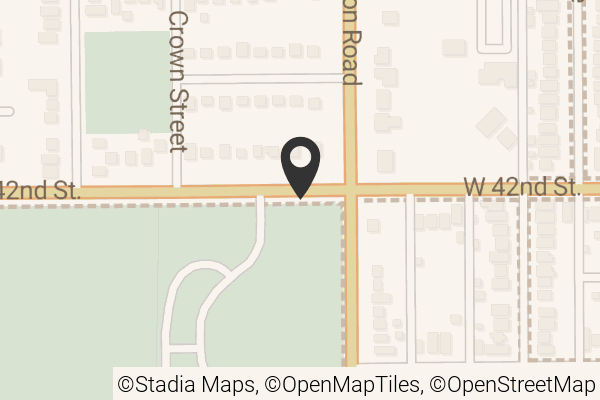 Map with location marker