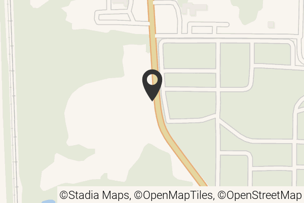 Map with location marker