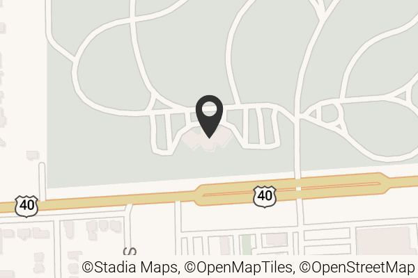 Map with location marker