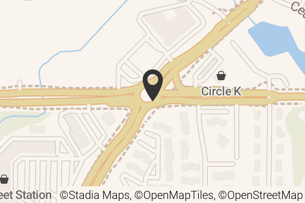 Map with location marker