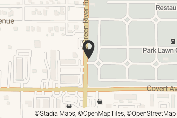 Map with location marker