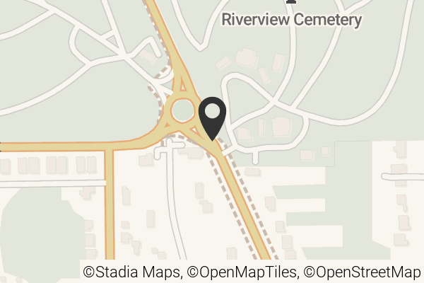 Map with location marker