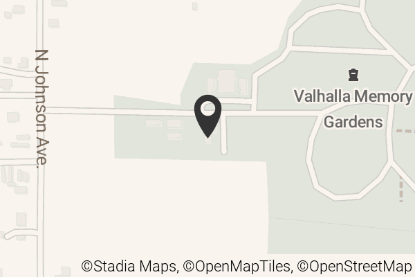 Map with location marker