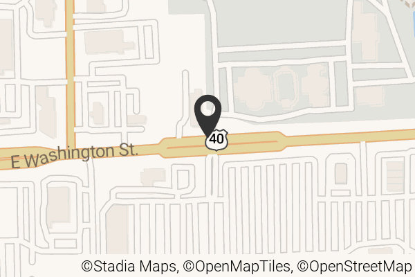 Map with location marker