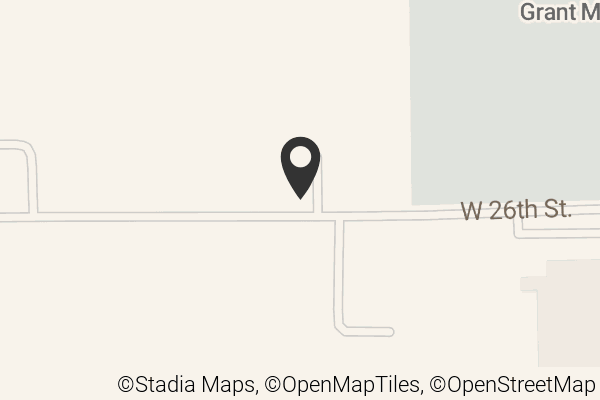 Map with location marker