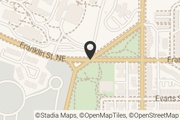 Map with location marker