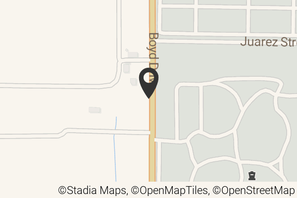 Map with location marker