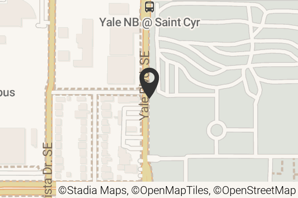 Map with location marker