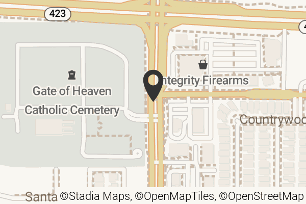 Map with location marker