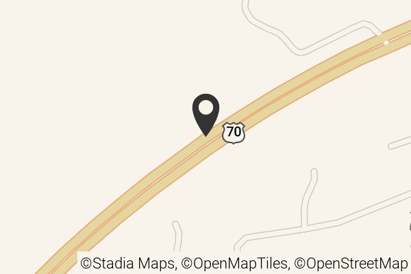 Map with location marker