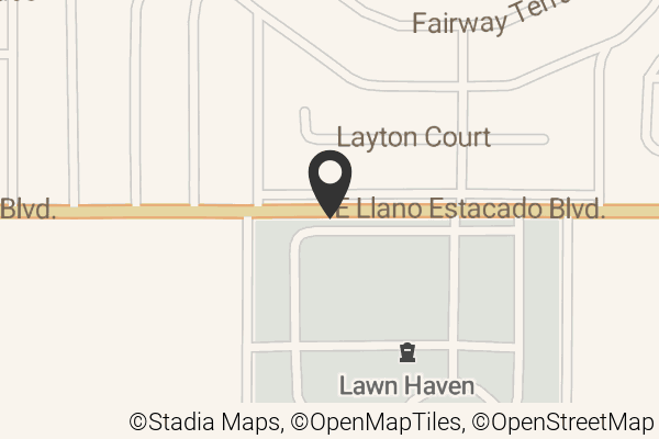 Map with location marker