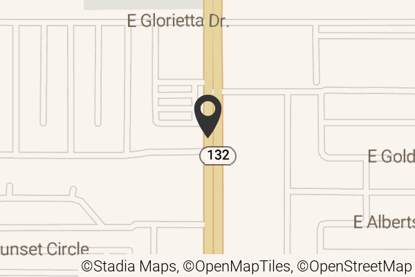 Map with location marker