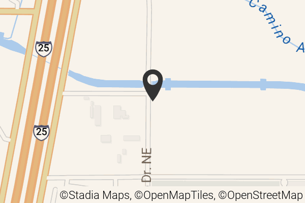 Map with location marker