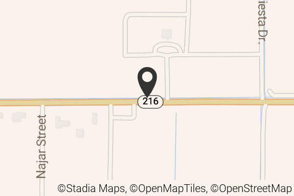 Map with location marker