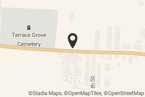 Map with location marker