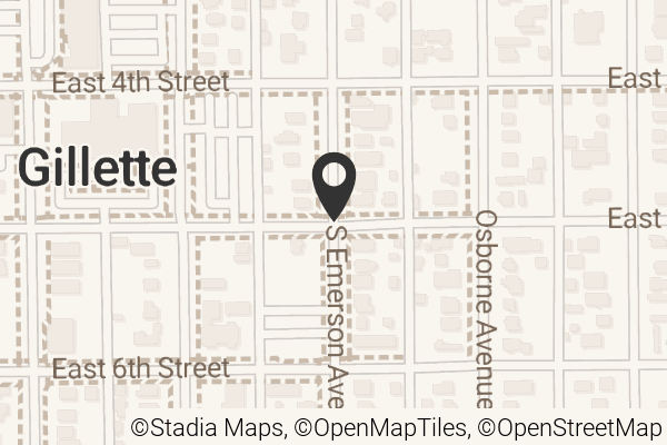 Map with location marker