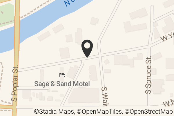 Map with location marker