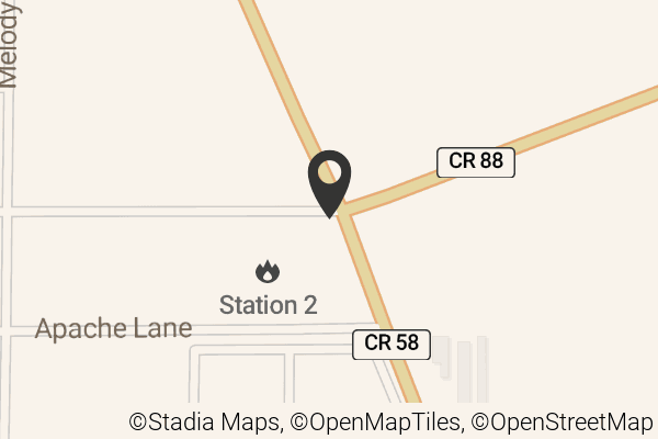 Map with location marker