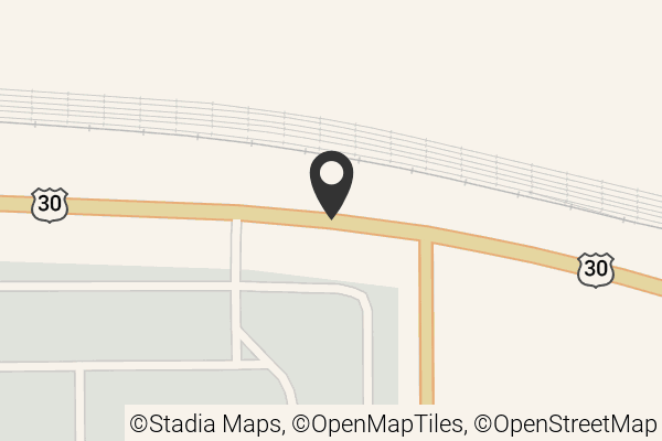 Map with location marker