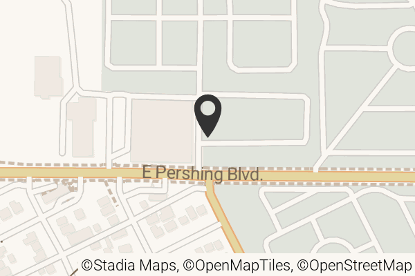 Map with location marker