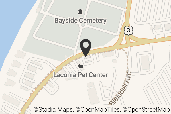 Map with location marker