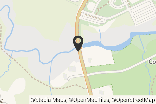 Map with location marker