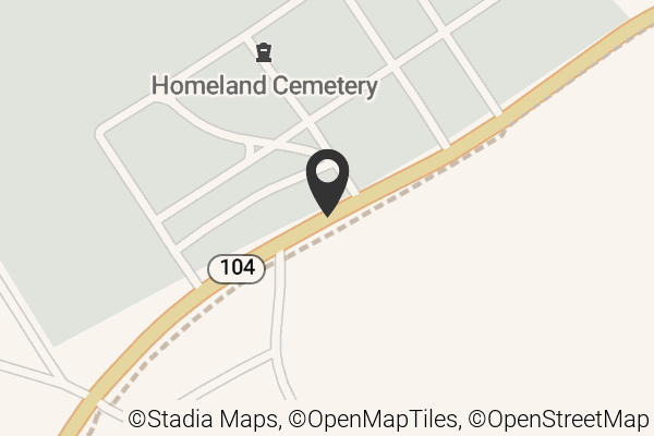 Map with location marker