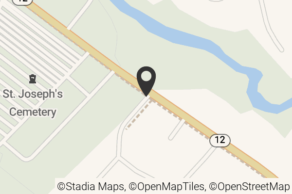 Map with location marker