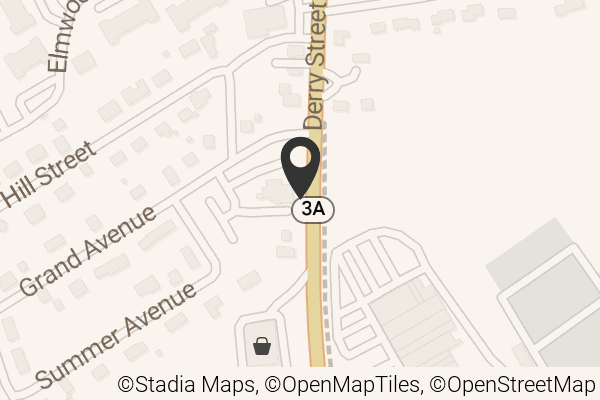 Map with location marker