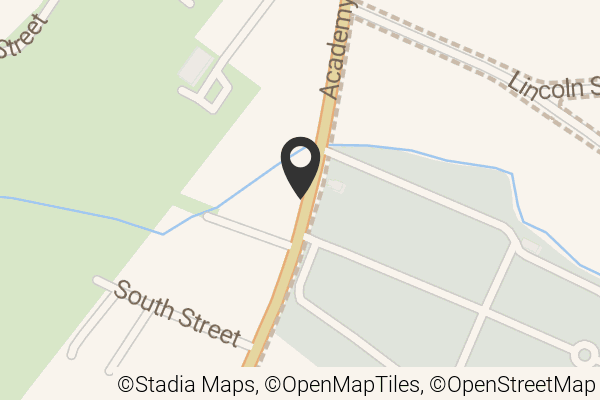 Map with location marker